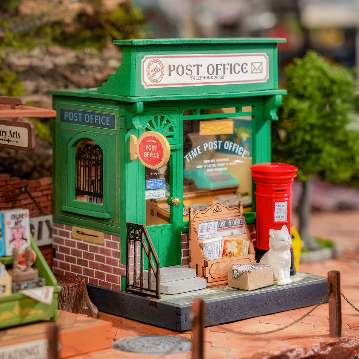 Century Post Office - Rolife DIY Miniature House