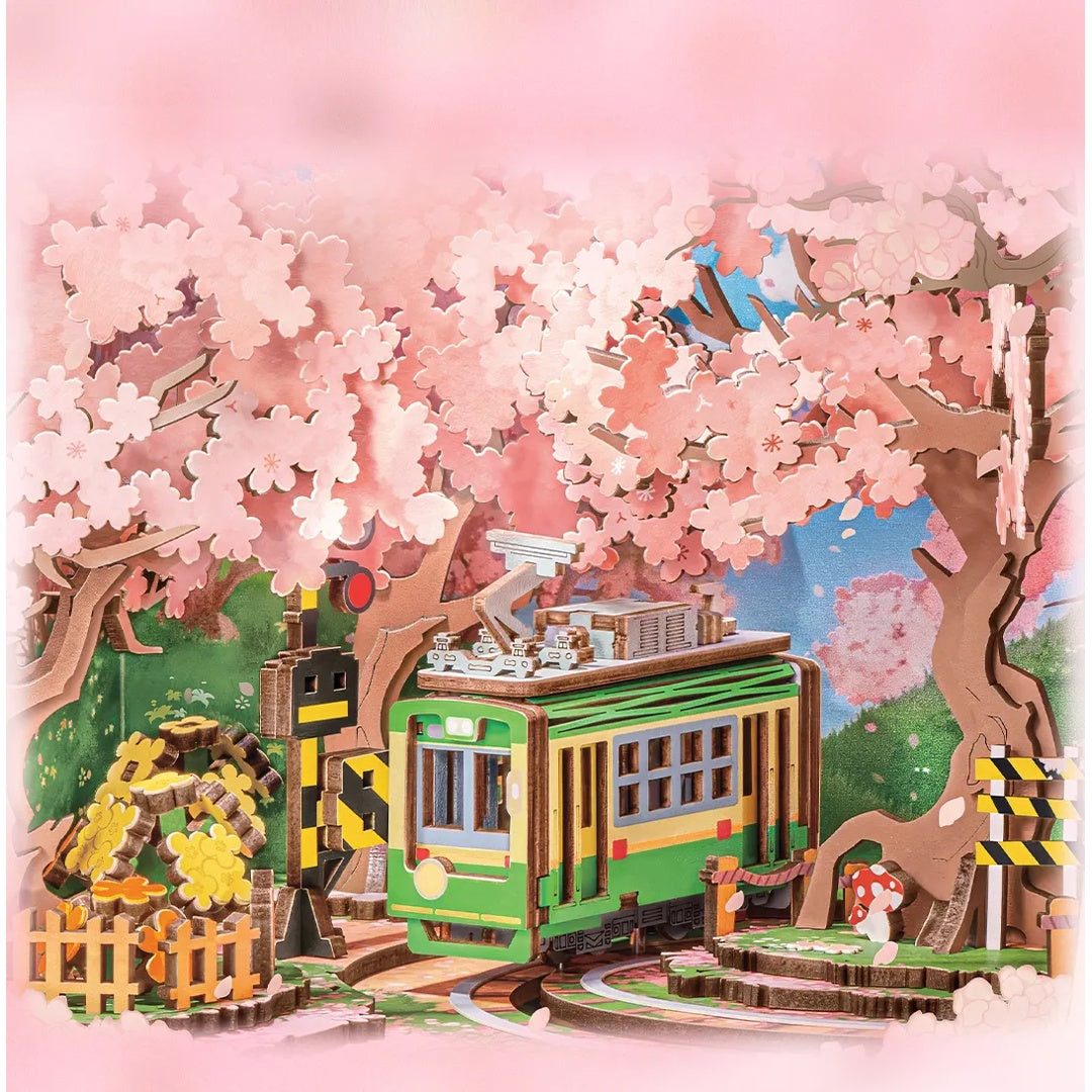 Sakura Dreamy Tour - Rolife Wooden Music Box