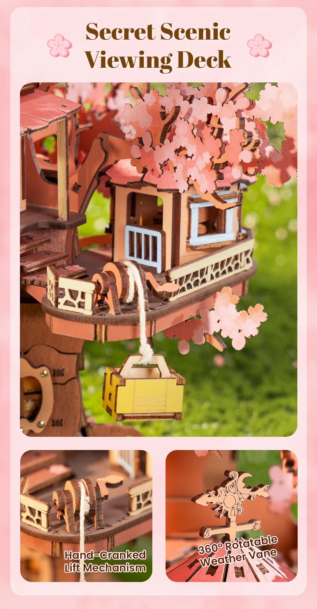 Sakura Tree House - Rolife DIY Miniature House