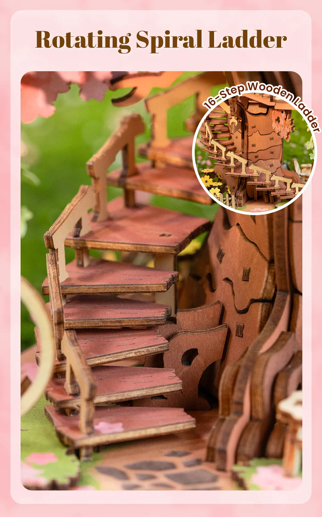 Sakura Tree House - Rolife DIY Miniature House
