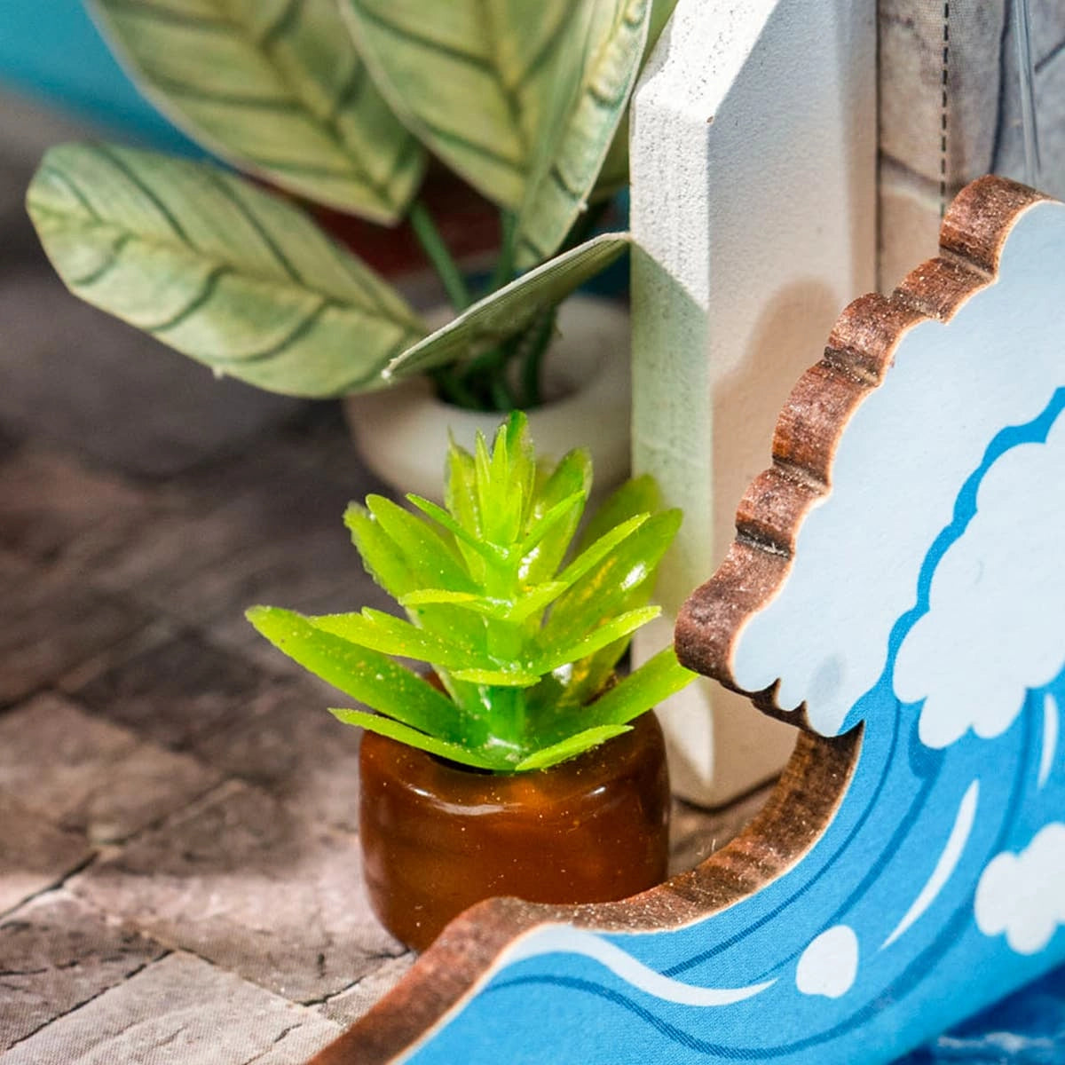 Sea Holiday Restaurant - Rolife DIY Miniature House