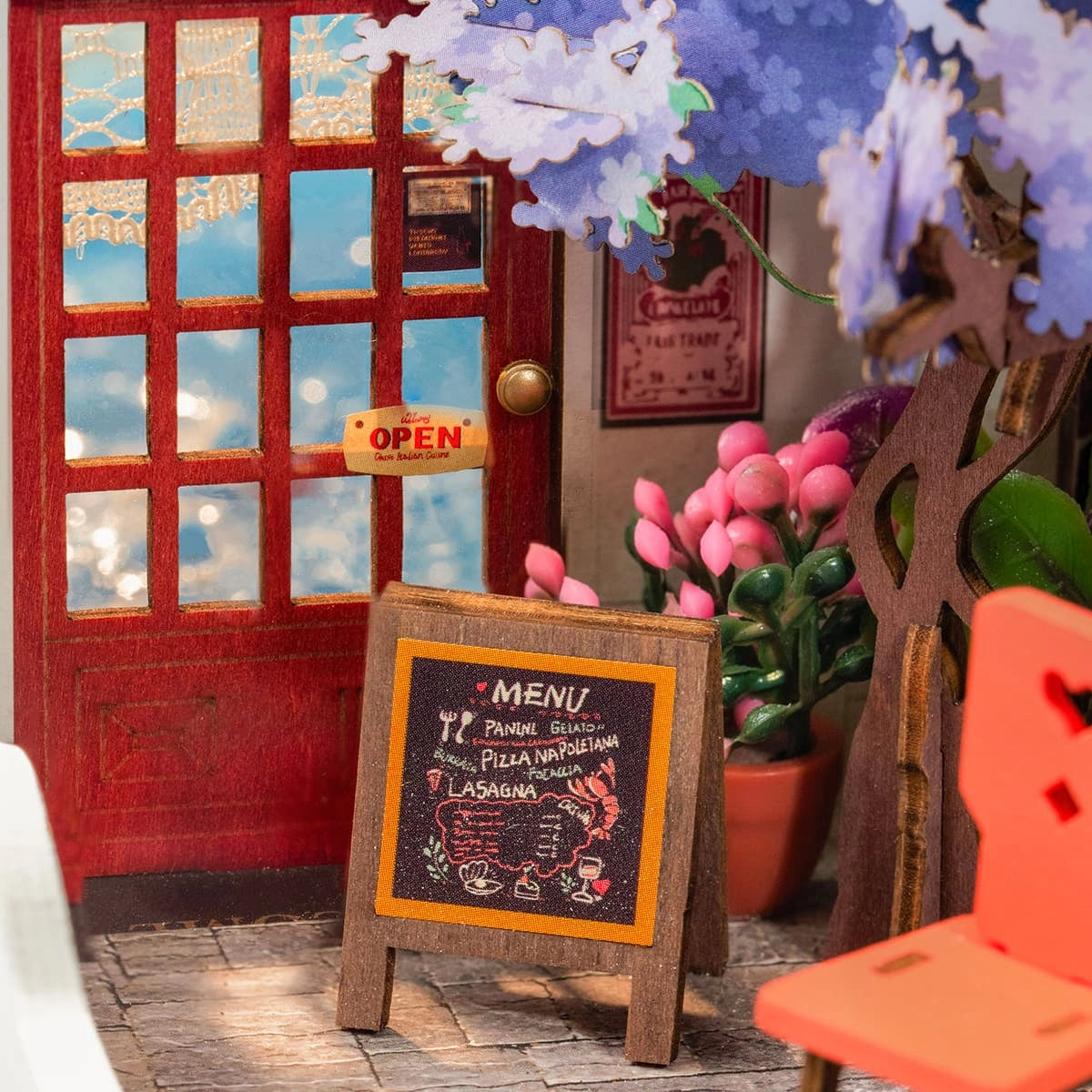 Sea Holiday Restaurant - Rolife DIY Miniature House