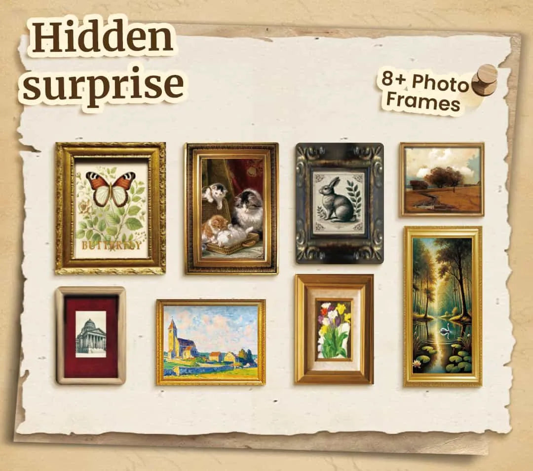 Silent Corner Study - Rolife DIY Book Nook