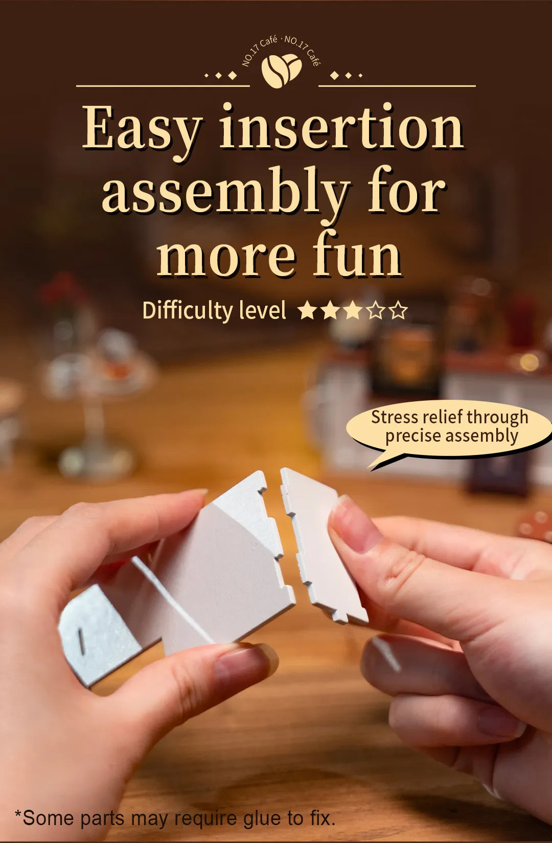 Slow Life Cafe - Rolife DIY Miniature House