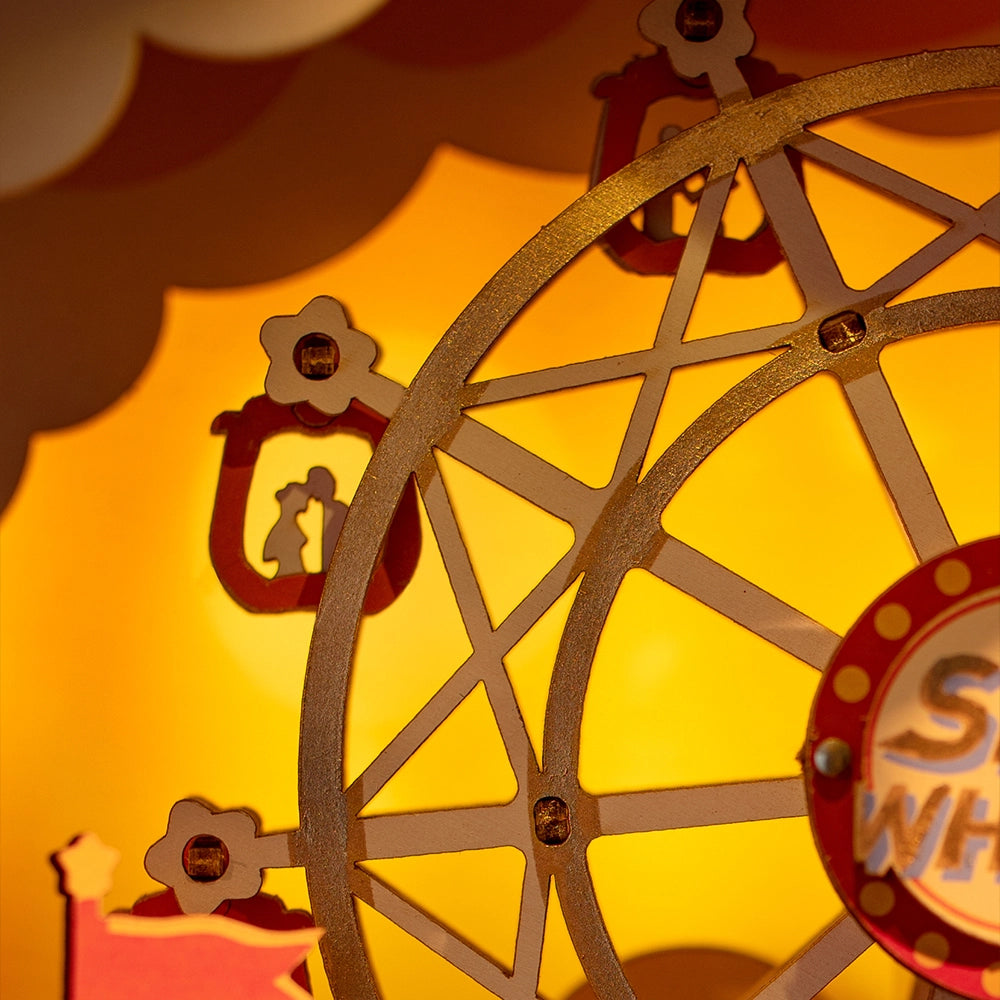 Sunset Carnival - Rolife Wooden Music Box