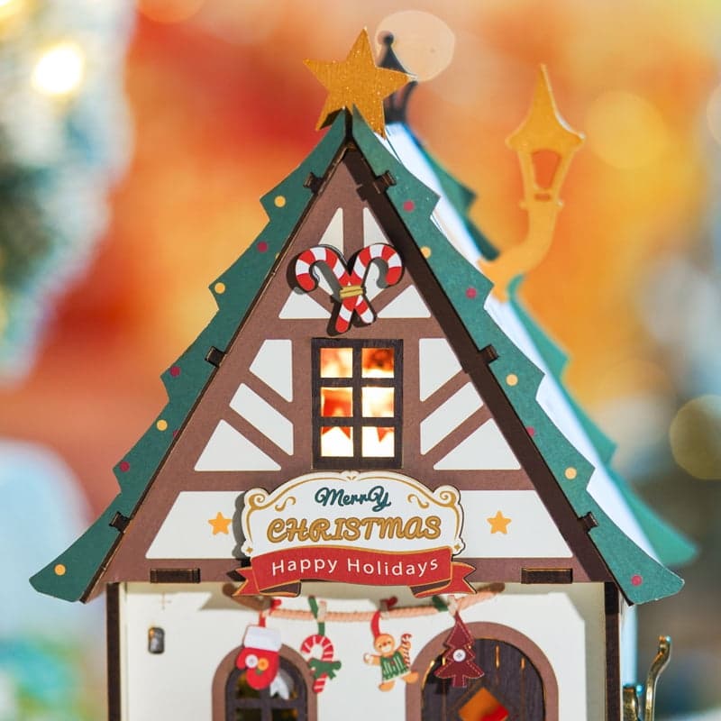 Twinkling Christmas House - Rolife DIY Miniature House