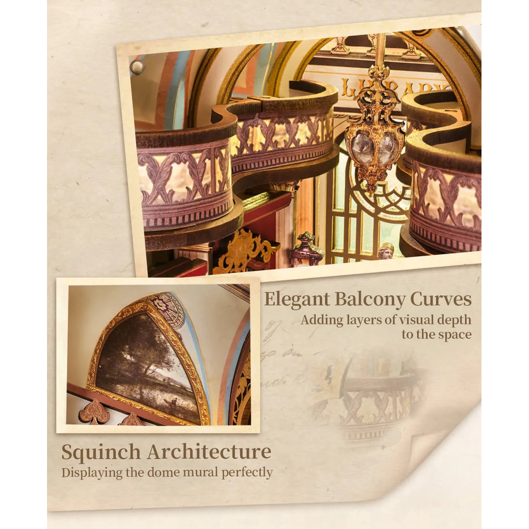 Library Of Wonders - Rolife DIY Book Nook