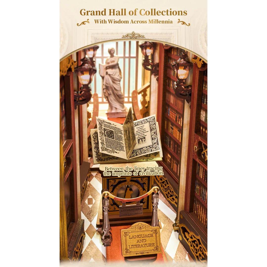 Library Of Wonders - Rolife DIY Book Nook
