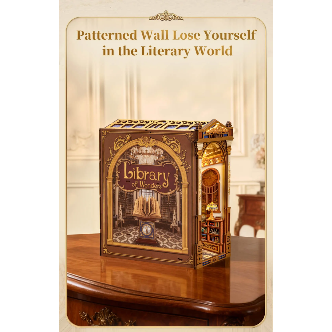 Library Of Wonders - Rolife DIY Book Nook