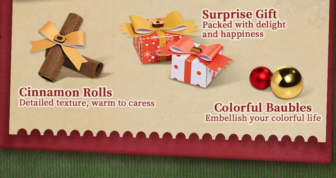 Christmas Wreath - Rolife DIY Wooden Puzzle